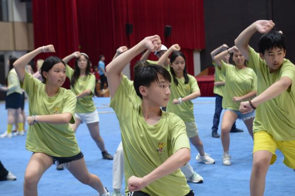 以武为媒溯源中华文化，76名海外华裔青少年在bw必威官方网站体验少林功夫